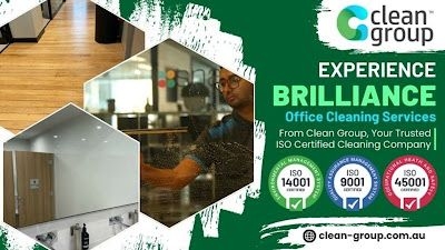 What types of commercial carpet cleaning services does Clean Group offer?